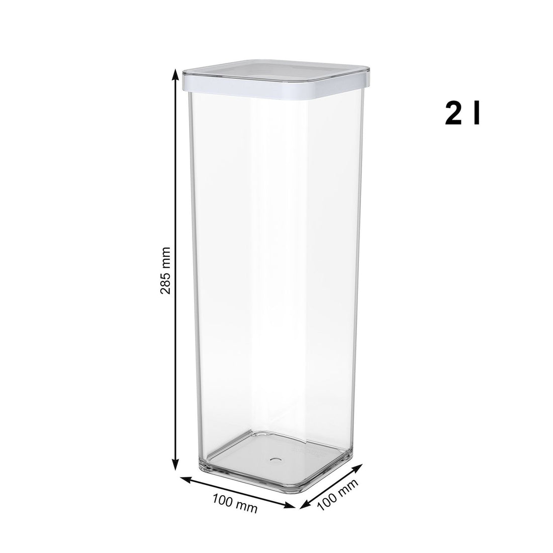 Pojemnik Rotho Loft 2,0l | Biały
