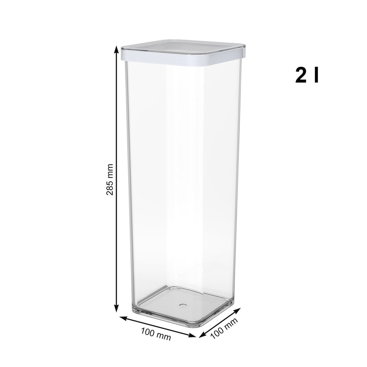 Pojemnik Rotho Loft 2,0l | Biały
