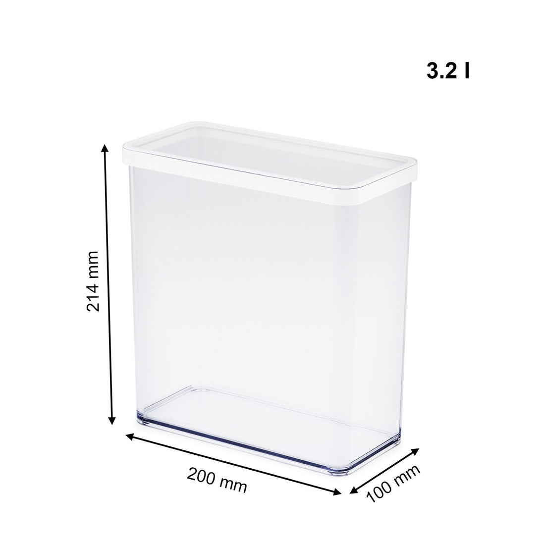 Pojemnik Rotho Loft 3,2l | Biały