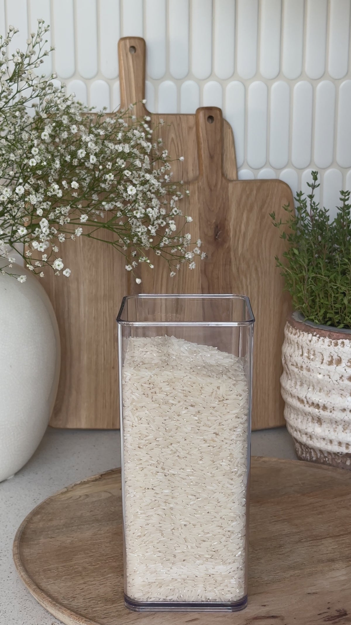 Pojemnik Rotho Loft 1,5l | Biały